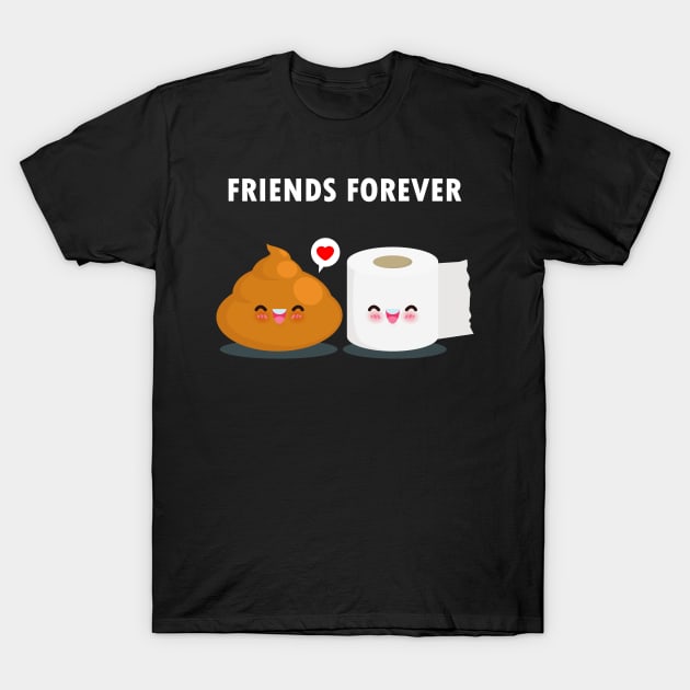 Forever Friends T-Shirt by ManxHaven